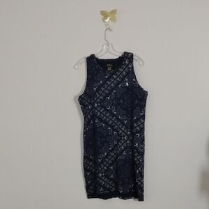 Polo Ralph Lauren Classic Sporty Casual Preppy Paisley Sleeveless Midi Dress